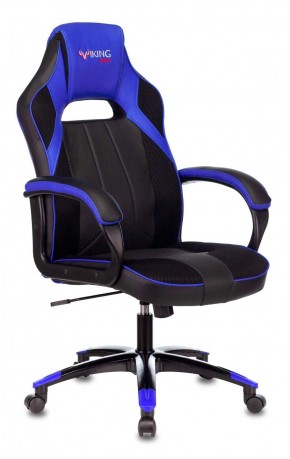 Кресло игровое Бюрократ VIKING 2 AERO BLUE черный/синий в Менделеевске - mendeleevsk.mebel-74.com | фото