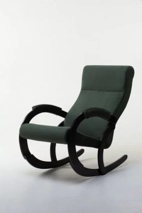 Кресло-качалка КОРСИКА 34-Т-AG (зеленый) в Менделеевске - mendeleevsk.mebel-74.com | фото