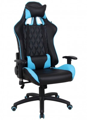 Кресло компьютерное BRABIX "GT Master GM-110" (черное/голубое) 531928 в Менделеевске - mendeleevsk.mebel-74.com | фото