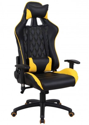 Кресло компьютерное BRABIX "GT Master GM-110" (черное/желтое) 531927 в Менделеевске - mendeleevsk.mebel-74.com | фото