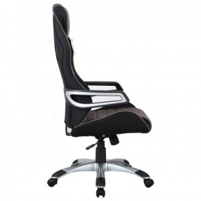 Кресло компьютерное BRABIX Techno GM-002 (ткань) черное/серое, вставки белые (531815) в Менделеевске - mendeleevsk.mebel-74.com | фото