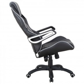 Кресло компьютерное BRABIX Techno Pro GM-003 (экокожа черное/серое, вставки серые) 531814 в Менделеевске - mendeleevsk.mebel-74.com | фото