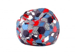 Кресло-мешок Мяч M (Geometry Slate) в Менделеевске - mendeleevsk.mebel-74.com | фото