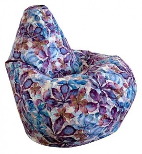 Кресло-мешок Цветы XL в Менделеевске - mendeleevsk.mebel-74.com | фото