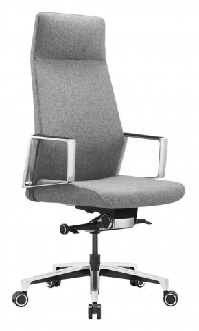 Кресло руководителя Бюрократ _JONS/CASHGREY серый в Менделеевске - mendeleevsk.mebel-74.com | фото