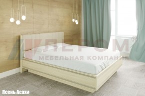 Кровать КР-1014 с мягким изголовьем в Менделеевске - mendeleevsk.mebel-74.com | фото