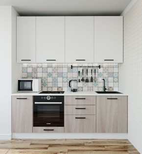 Кухонный гарнитур Демо 2200 (Стол. 26мм) в Менделеевске - mendeleevsk.mebel-74.com | фото