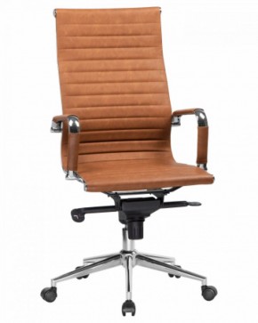 Офисное кресло для руководителей DOBRIN CLARK LMR-101F светло-коричневый №321 в Менделеевске - mendeleevsk.mebel-74.com | фото