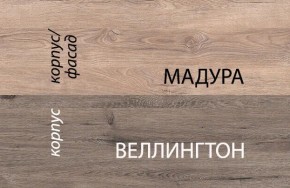 Шкаф 2D1S2NL/D1, DIESEL , цвет дуб мадура/веллингтон в Менделеевске - mendeleevsk.mebel-74.com | фото