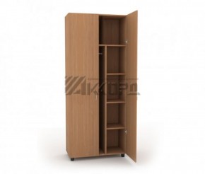 Шкаф комбинированный для одежды ШГ 84.4 (800*620*1800) в Менделеевске - mendeleevsk.mebel-74.com | фото
